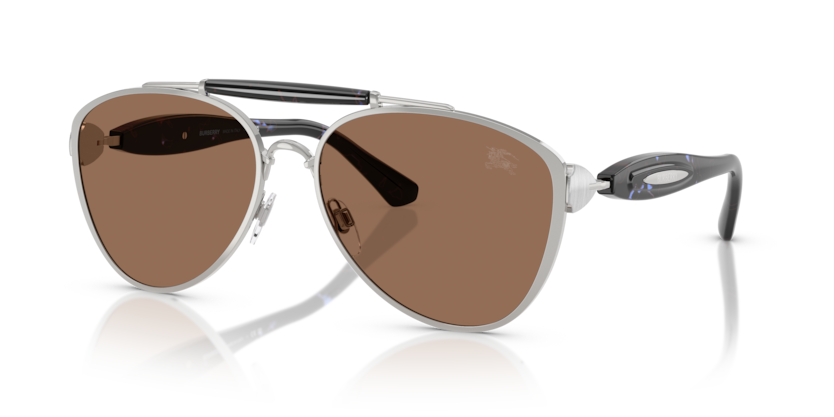Occhiali da sole Burberry 0BE3160 Argento - 0BE3160 100573