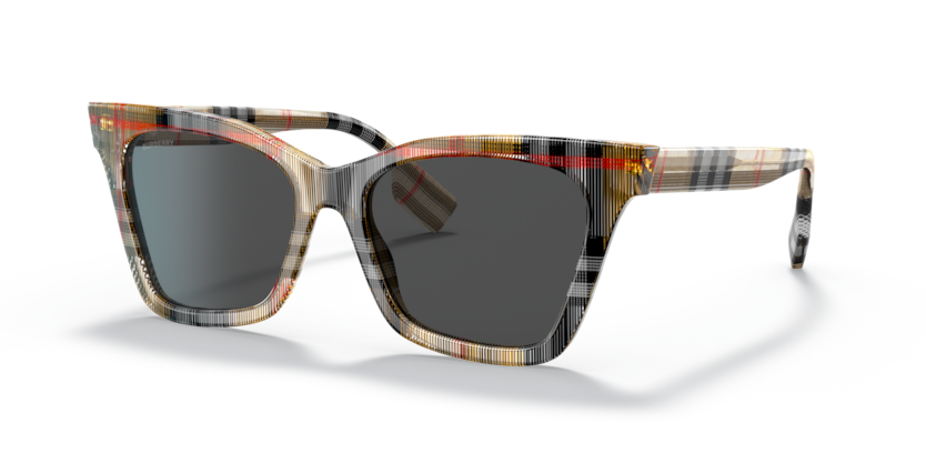Occhiali da sole Burberry 0BE4346 Elsa Vintage a quadri - 0BE4346 394487