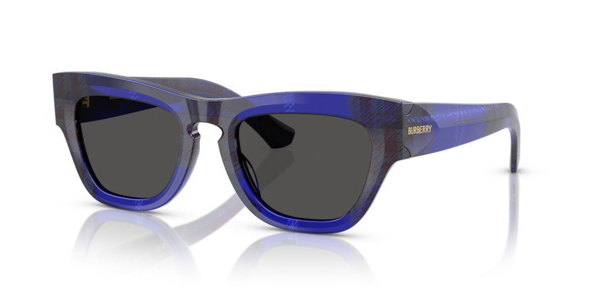 Occhiali da sole Burberry 0BE4440U Check blue - 0BE4440U 411487