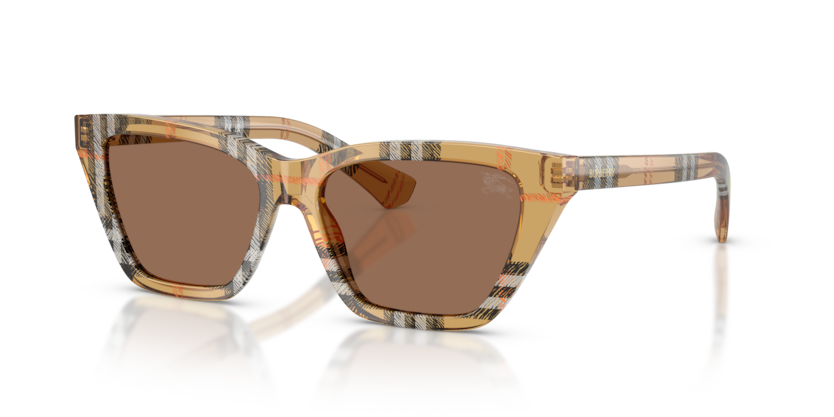 Occhiali da sole Burberry 0BE4468 Sabbia a scacchi - 0BE4468 416373