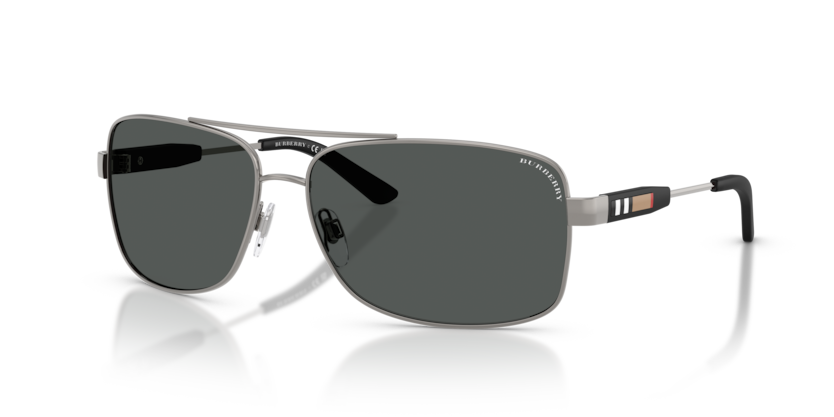 Occhiali da sole Burberry 0BE3074 Gunmetal - 0BE3074 100387