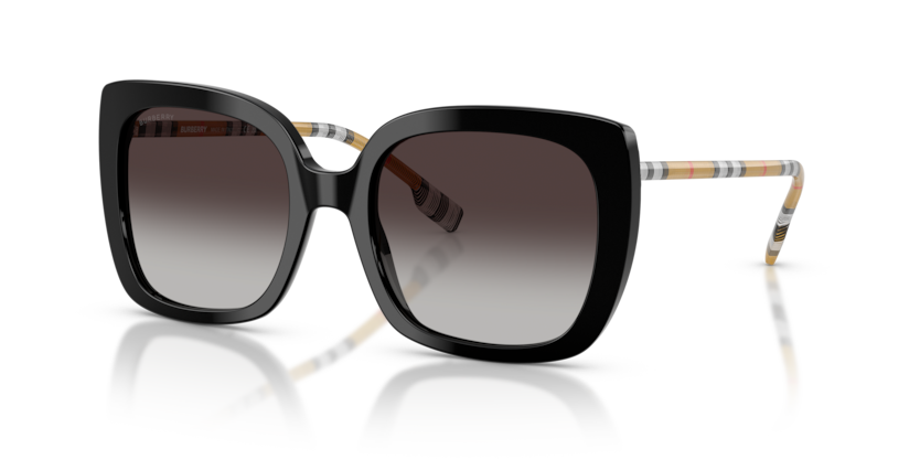 Occhiali da sole Burberry 0BE4323 Caroll Nero - 0BE4323 38538G