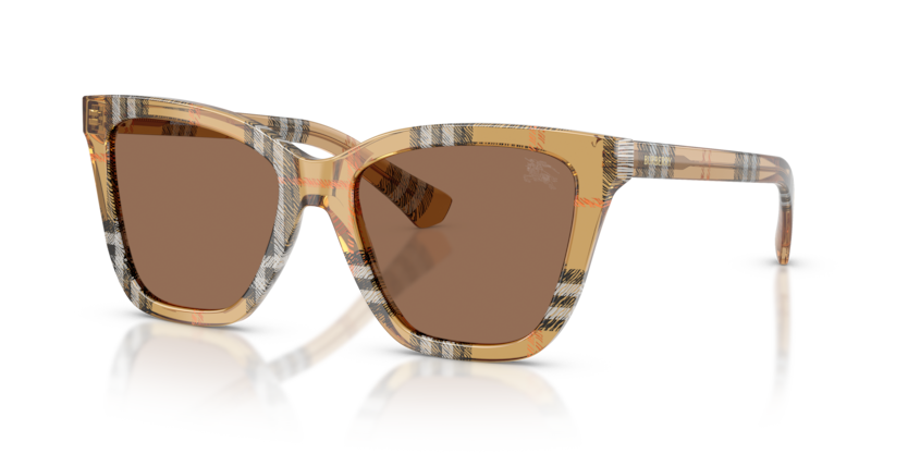 Occhiali da sole Burberry 0BE4470 Sabbia a scacchi - 0BE4470 416373