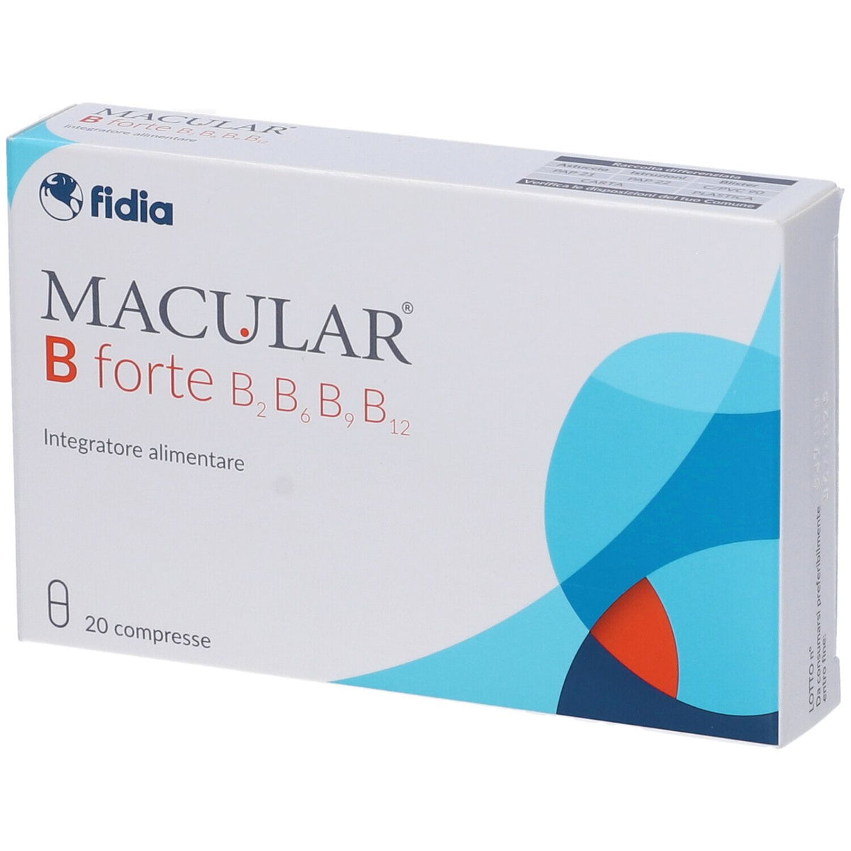 Macular B forte 20cpr
